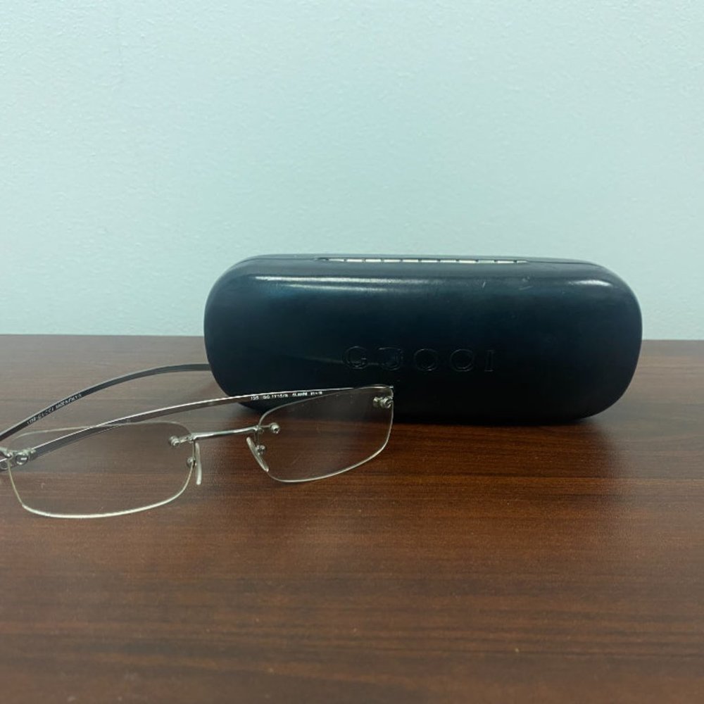 AUTHENTIC Vintage Silver Gucci Sunglasses